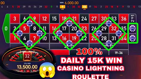 lightning roulette strategie
